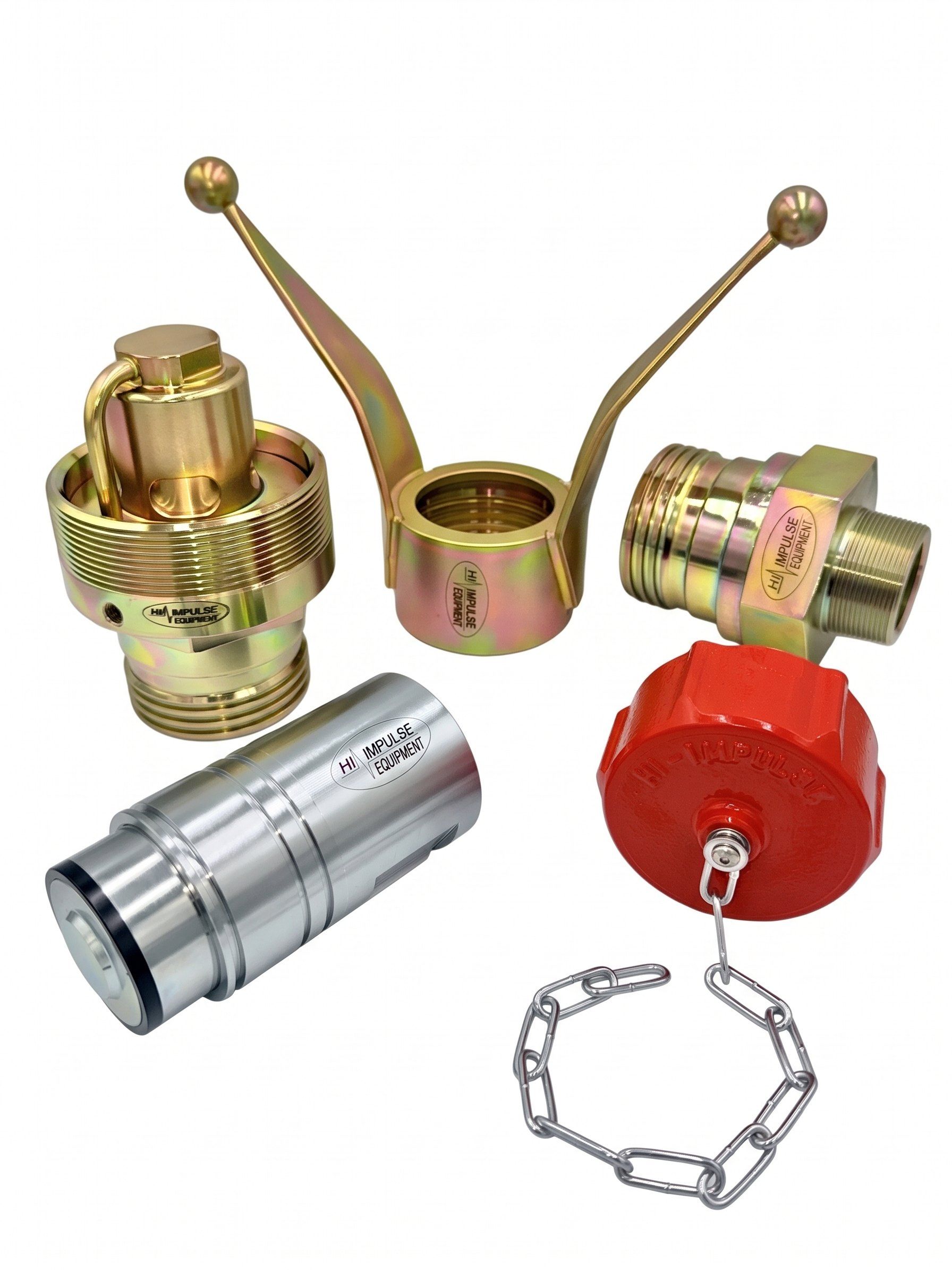 Locomotive refuelling couplings at Hi-Impulse Equipment